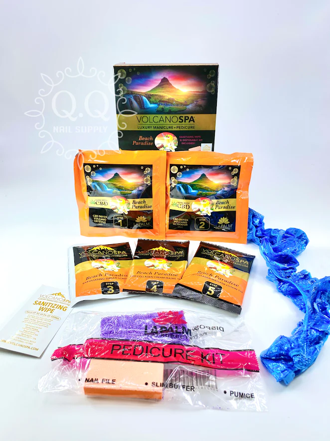 Volcano Spa Pedicure Deluxe CBD 10 Steps (Case of 36) - Image 2