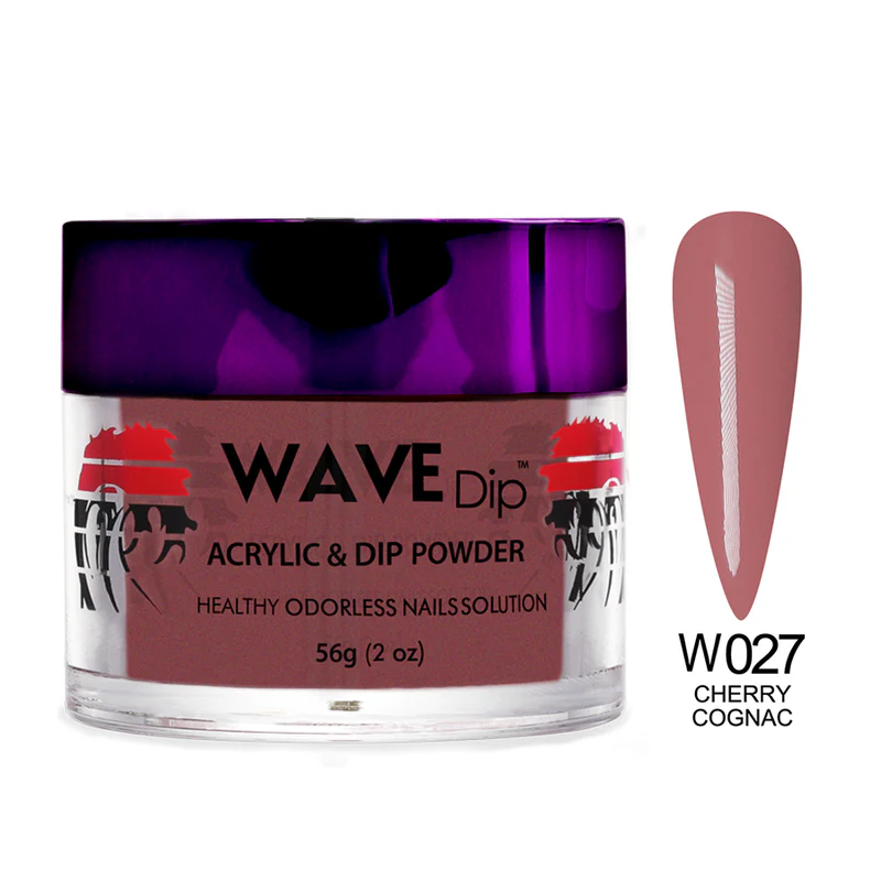 Wave Dip/Acrylic Powder -  027 Cherry Cognac