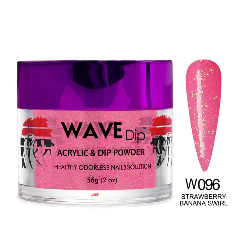 Wave Dip/Acrylic Powder -  096 Strawberry Banana Swirl