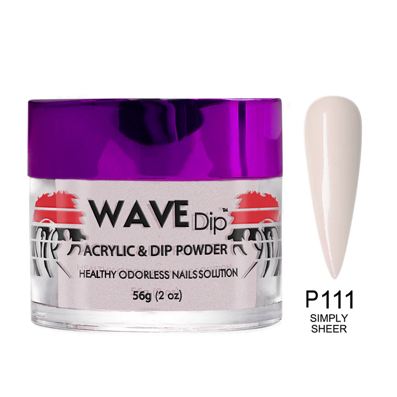 Wave Dip/Acrylic Powder -  111 Simply Sheer