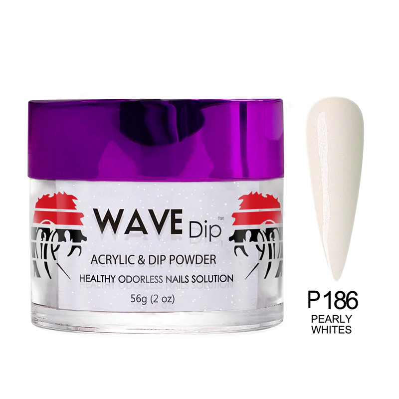 Wave Dip/Acrylic Powder -  186 Pearly Whites