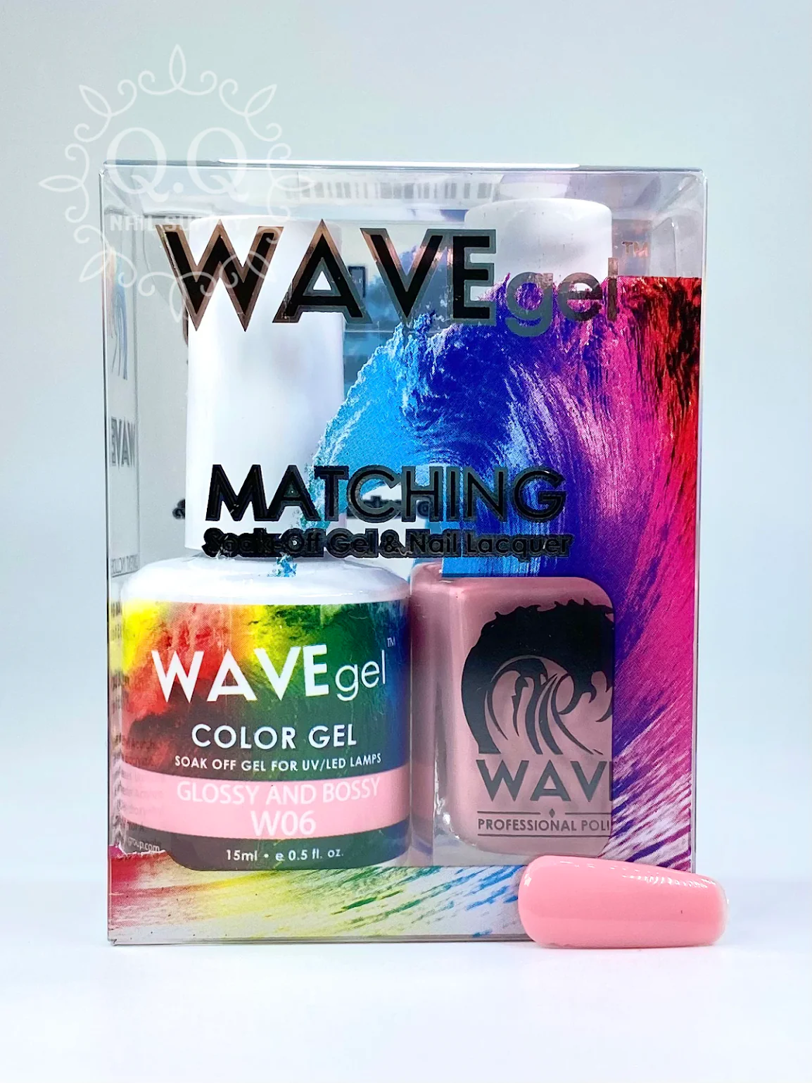 Wave Simplicity Gel Duo - 006 Glossy and Bossy - Image 2