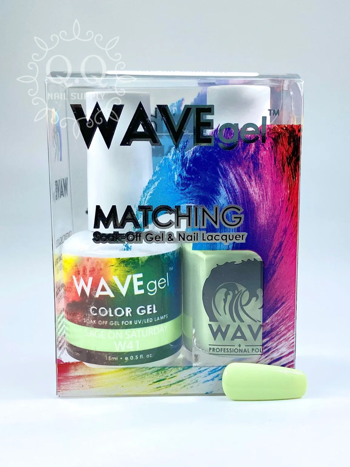 Wave Simplicity Gel Duo - 041 Sage on Saturday - Image 2
