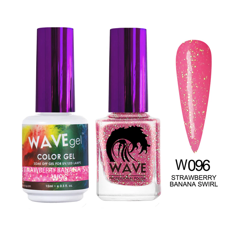 Wave Simplicity Gel Duo - 096 Strawberry Banana Swirl
