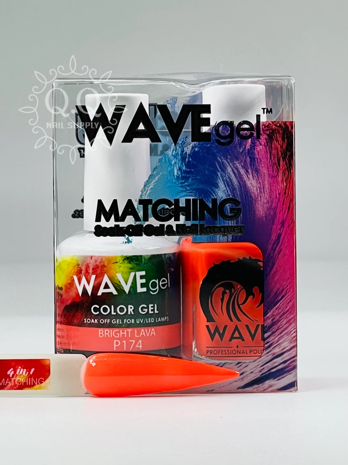 Wave Simplicity Gel Duo - 174 Bright Lava - Image 2