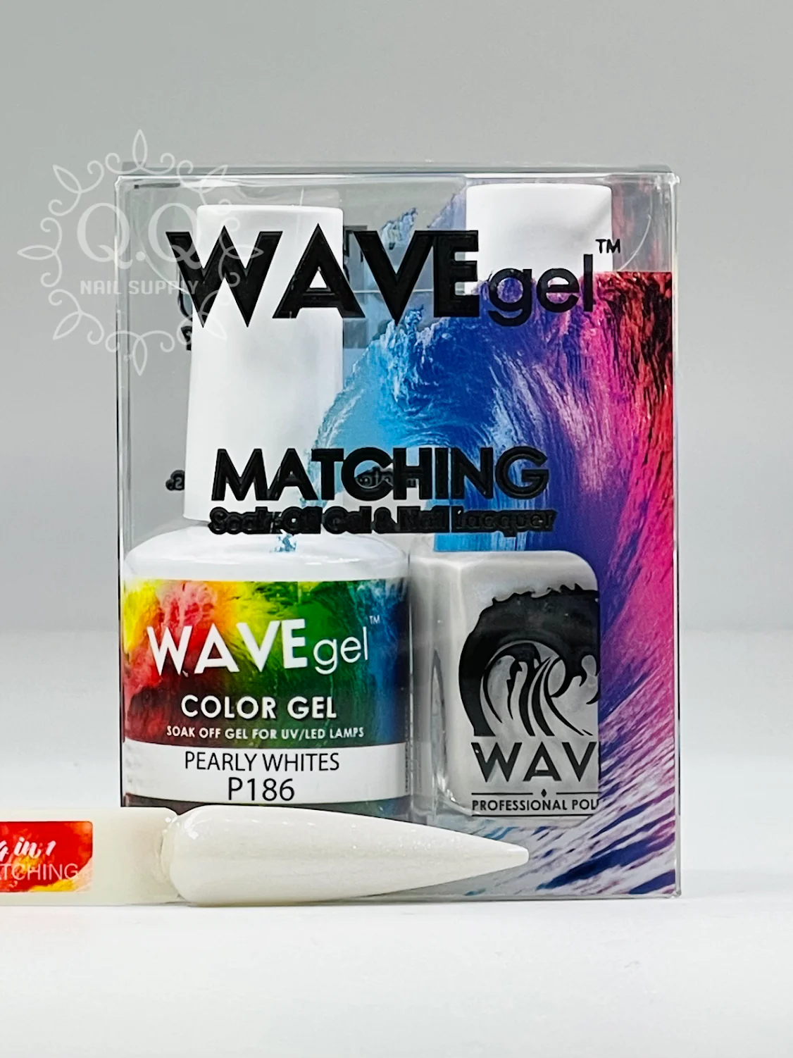 Wave Simplicity Gel Duo  -  186 Pearly Whites - Image 2