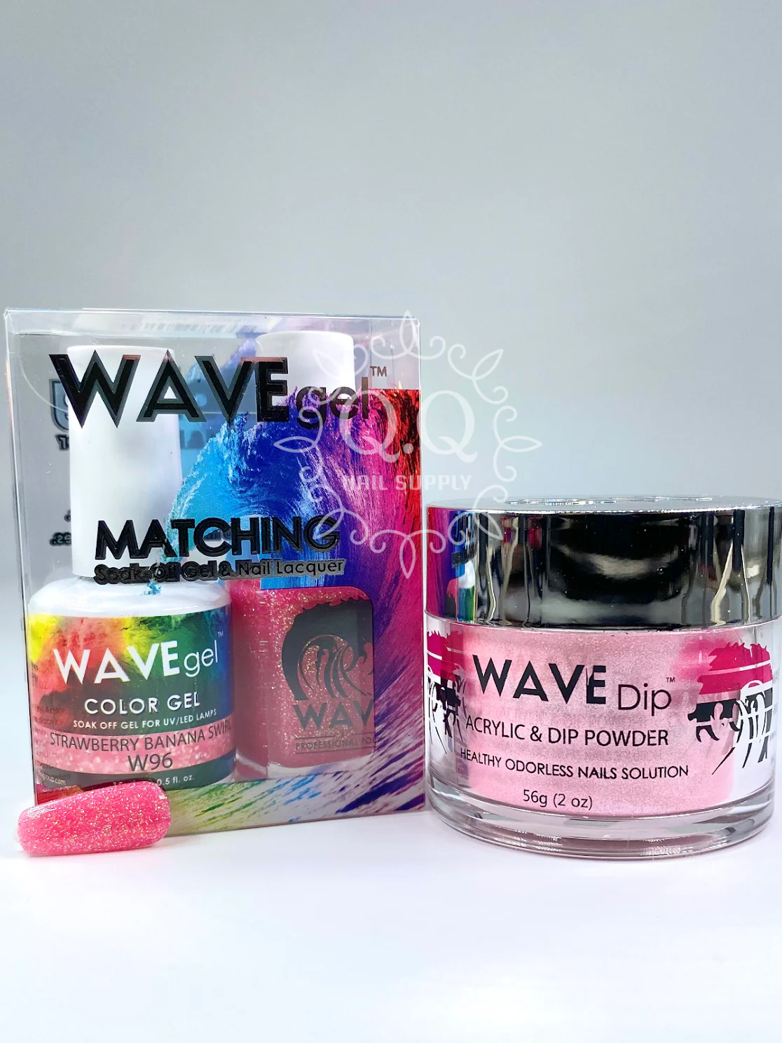 Wave Gel Simplicity Trio - #096 Strawberry Banana Swirl - Image 2