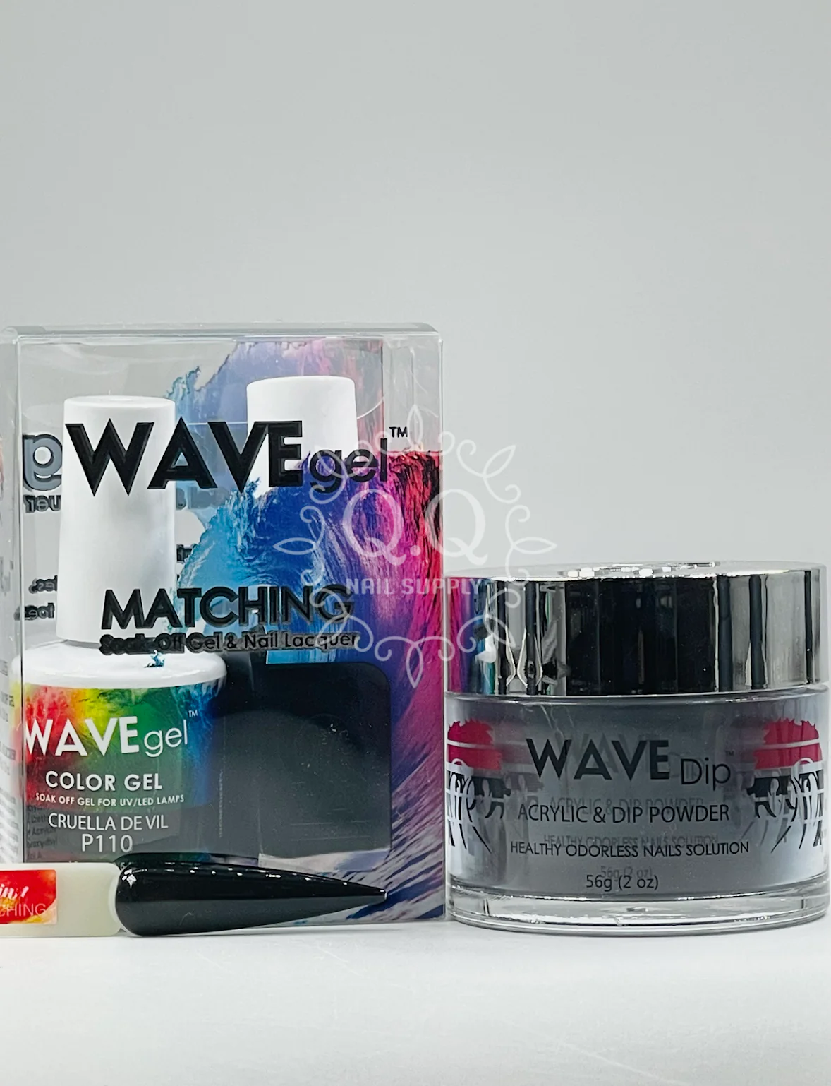 Wave Gel Simplicity Trio - #110 Cruella-De-Vil (Super Black) - Image 2