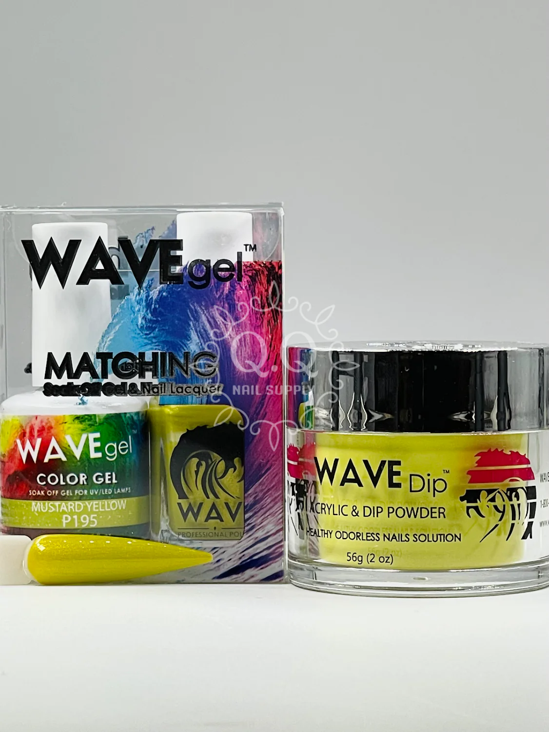 Wave Gel Simplicity Trio - #195 Mustard Yellow - Image 2